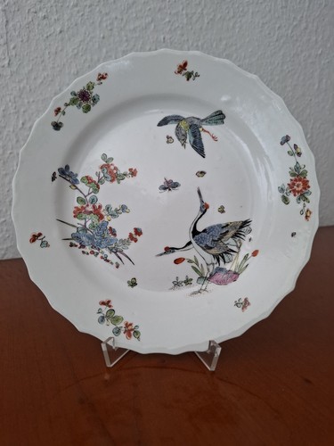 Meissen teller mit äußerst - -,