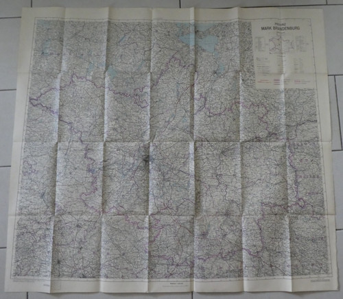 Original landkarte 1940 - original,