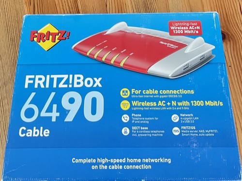 Fritz box 6490 - 6490, cable