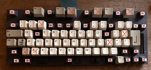 Amiga commodore a600 taste - amiga/commodore, a600: