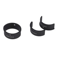 Ergotec Reduzierhülsen-Set Schwarz Alu für Vorbauten 35mm 31.8mm Lenkeradapter
