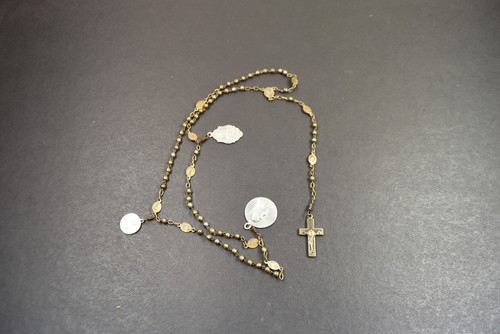 Antiker rosenkranz versilbert - antiker,