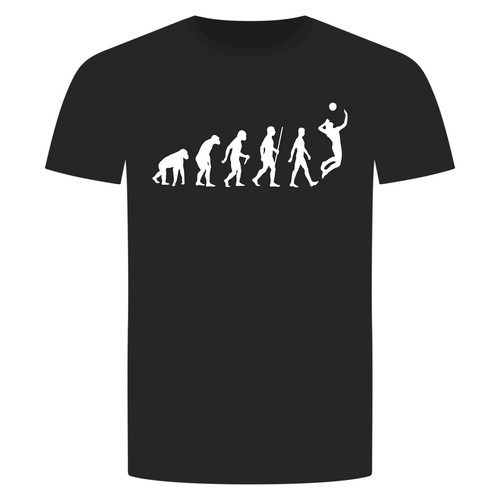 Evolution volleyball shirt - volleyball, t-shirt