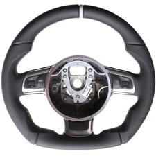Audi Lenkrad TT TTS TTRS 8J A3 A8 S3 R8 RS5 RS6 Abgeflacht Neu Beziehen 58467
