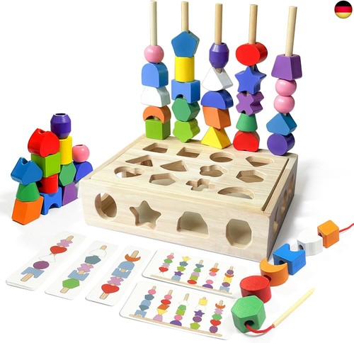Steckspiel holz montessori - steckspiel, holz,