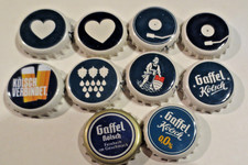 10 caps Gaffel Kölsch - Kronkorken