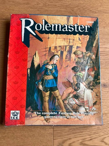 Rolemaster box set ice 1000 - ice,