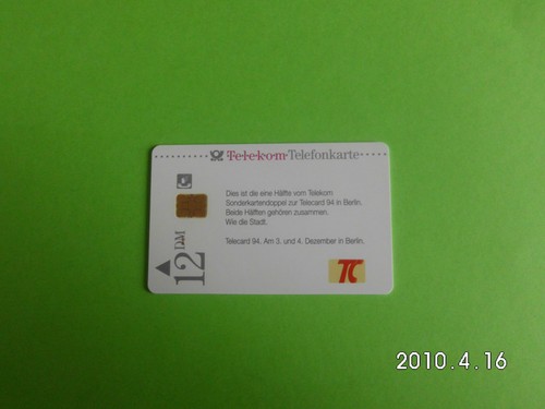 Deutsche telefonkarte neu - deutsche,