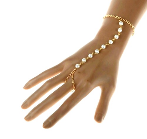 Perlenkette handkette - perlenkette,