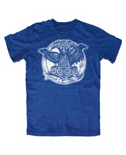 Hugin Munin T-Shirt Blau