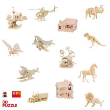 Marabu holz puzzle - 3d, kinder