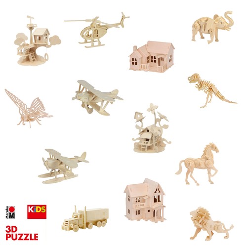 Marabu holz puzzle - puzzle, kinder