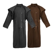 Unisex Western Oilskin Duster