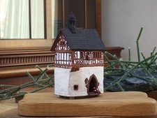 Keramik Räucherkegelhaus –