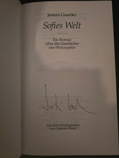 JOSTEIN GAARDER signed