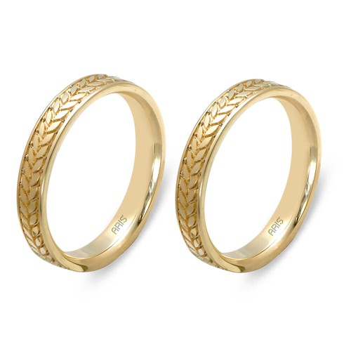 Gold eheringe trauringe - eheringe,