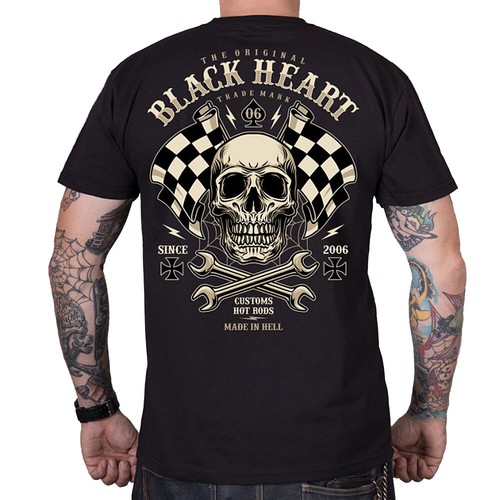Black heart starter rockabilly - black,