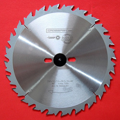 Sägeblatt 250x30mm z24 wz - 250x30mm,
