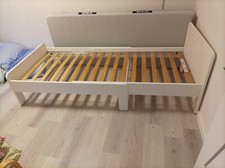 Bett mit Matratze 80x 135 bis 205 cm von Ikea Släkt, 