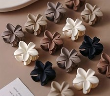 15x kleine Haarspangen Blume