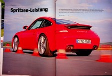Sport Auto 08/2008 Porsche 911 997 Carrera S PDK mit 385PS im Supertest auf dem