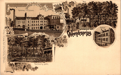 Litho gruß aus - aus, weendespring
