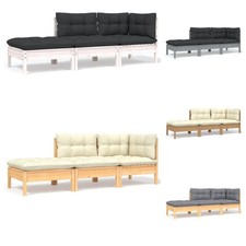 3-tlg. Gartenmöbel Kissen