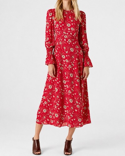 Ivy oak damen - kleid, rot