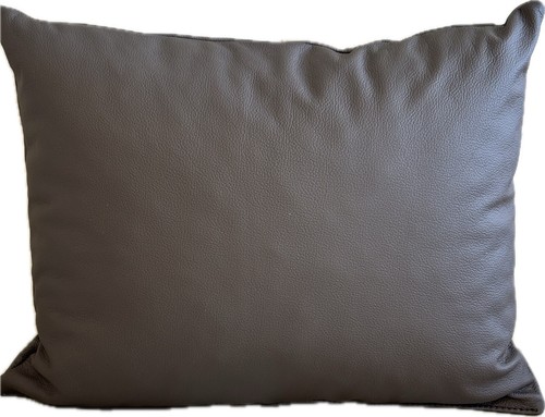 Sofakissen 50x40cm echt - , leder