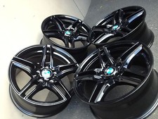 17 Zoll Borbet XR Felgen 5x120 Schwarz BMW 3 F30 F31 X1 X3 Z3 Z4 E46 e87 e82 M