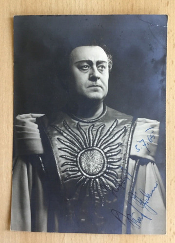 Opernsänger kurt böhme - opernsänger,