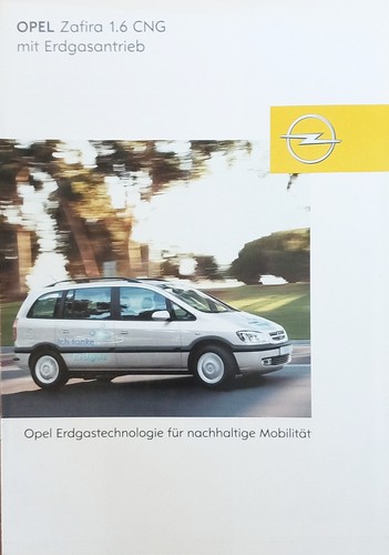 Opel zafira cng 06 - zafira, 06/04