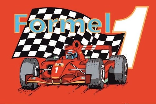Aufkleber formel rot flagge - formel, 1