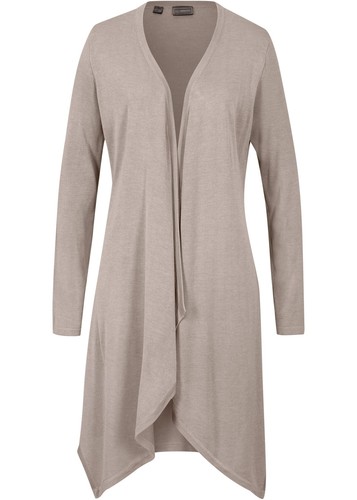 Neu strickjacke mit zipfelsaum - strickjacke,