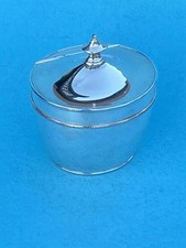 Alte schlichte, versilberte