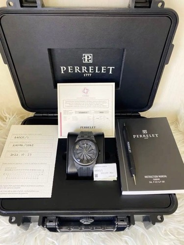 Perrelet turbine carbon black - turbine,