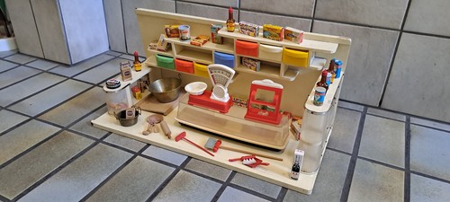 Antiker miniatur tante emma - miniatur, -emma-