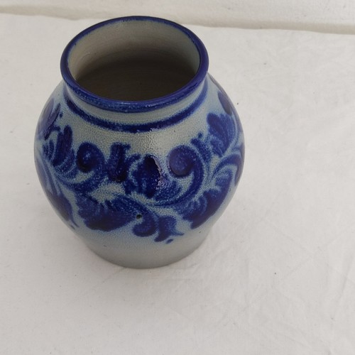 Vase steinzeug handarbeit - vase,