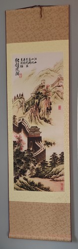 Vintage china seide bild rolle - vintage,