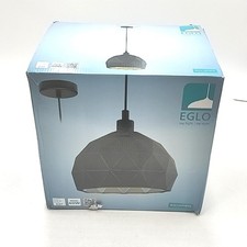 EGLO Pendellampe Roccaforte 1 flammige Pendelleuchte Stahl Farbe Hängelampe Luxu