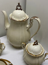 HUTSCHENREUTHER SELB KAFFEESERVICE BAROCK EDLES PORZELLAN  ENTWURF GMELIN 1907