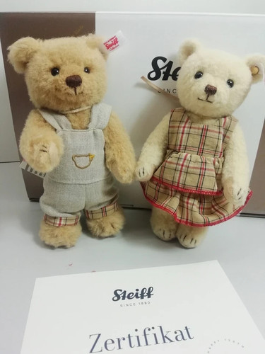 Steiff geschwister set - geschwister, bär