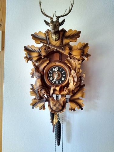 Kuckucksuhr vintage 1980er - -,