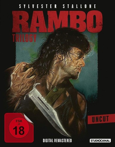 Rambo trilogie first - 1+2+3,
