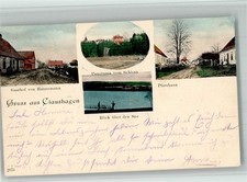 13717331 - Regenwalde Claushagen Schloss Pfarrhaus Gasthaus  Westpommern /