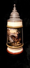 Bierkrug Zinndeckel, Alt