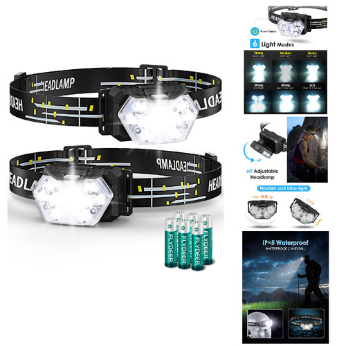 Stirnlampe 2000 lumen led - 2000,