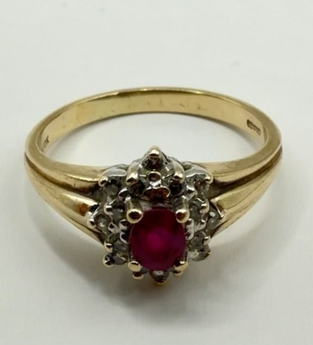 Wunderschöner cluster ring - wunderschöner, 9