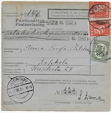 Finnland: Postanvisning