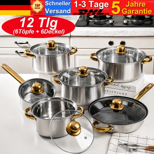 Tlg topfset kochtopfset - 12-tlg,